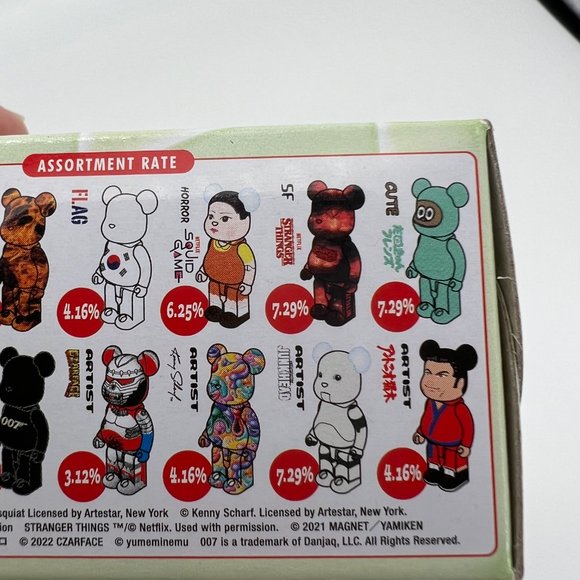 Bearbrick Series 44 Stranger Things Netflix Sci Fi Be@rbrick Medicom 100% - Picture 6 of 6